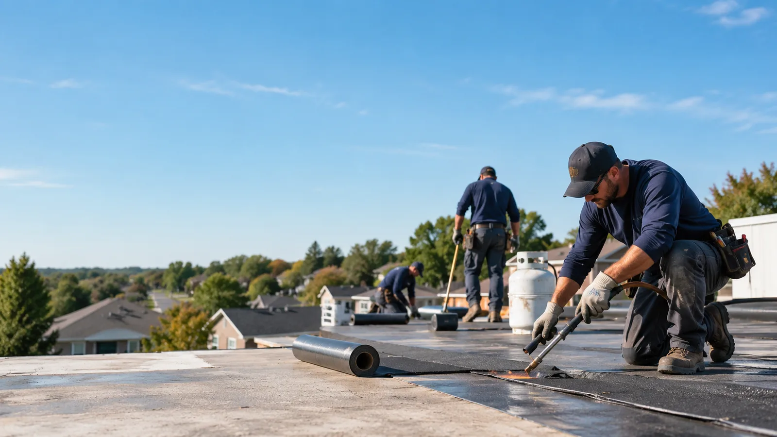 Flat Roof Leak Repair providers in Shiner, TX